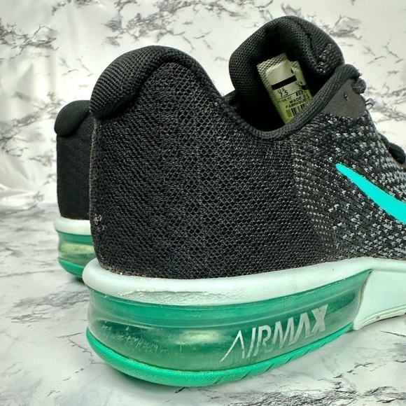 Nike Air Max Teal and Black Size 7.5 - Picture 5 of 9